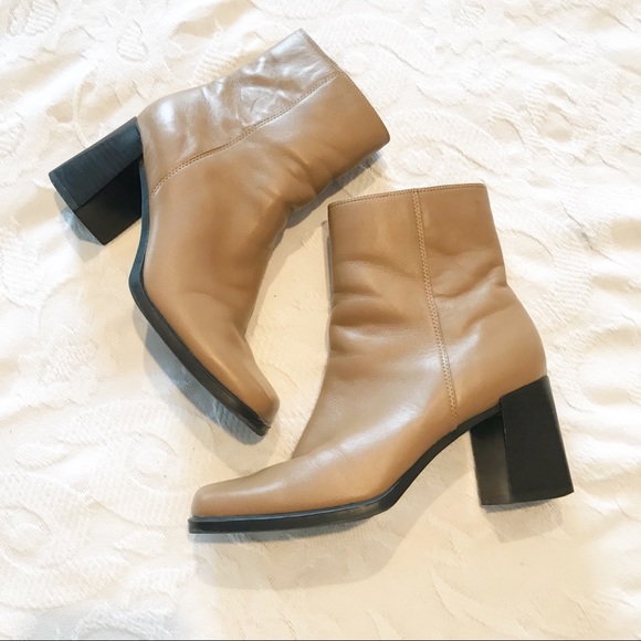 90s square toe boots